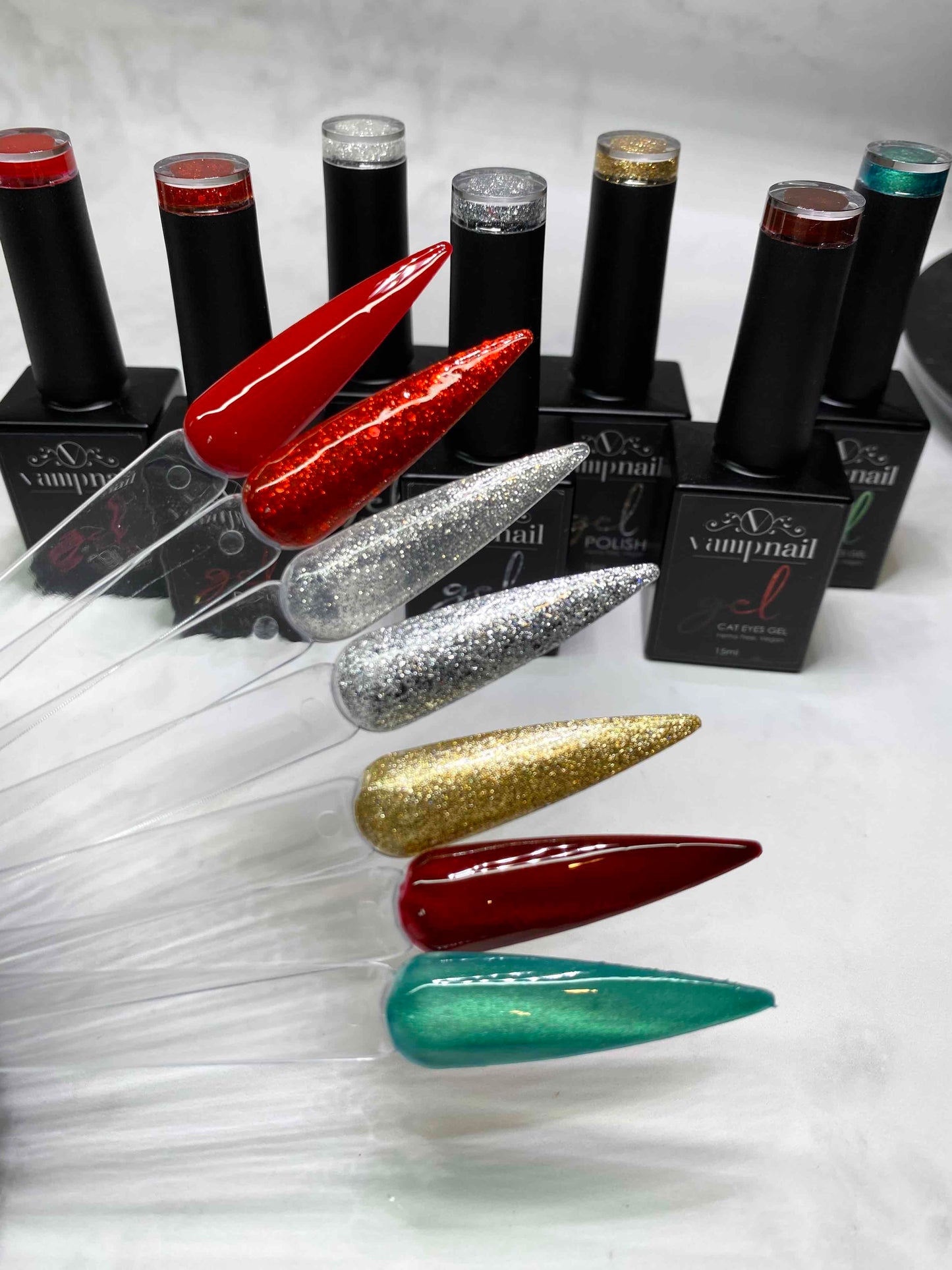 Vamp Xmas Gel VX01 - Holiday Red