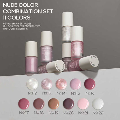 BBM Nail Polish Nude Collection 12pk