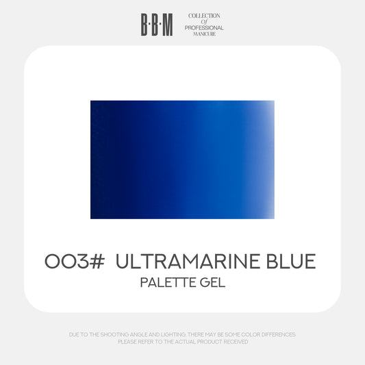 BM Barbie Mirage Palette Stamping Gel - Blue