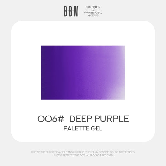 BM Barbie Mirage Palette Stamping Gel - Purple