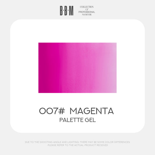 BM Barbie Mirage Palette Stamping Gel - Magenta