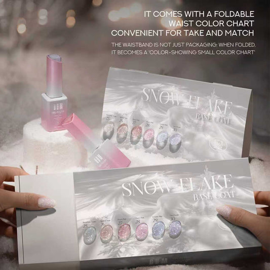 BBM Snowflake Base Coat Collection - HEMA & TPO Free