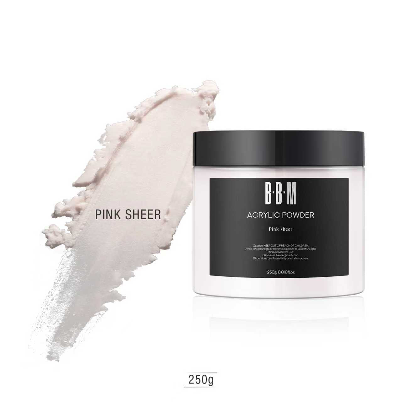 Barbie Mirage Acrylic Powder - Sheer Pink 250g