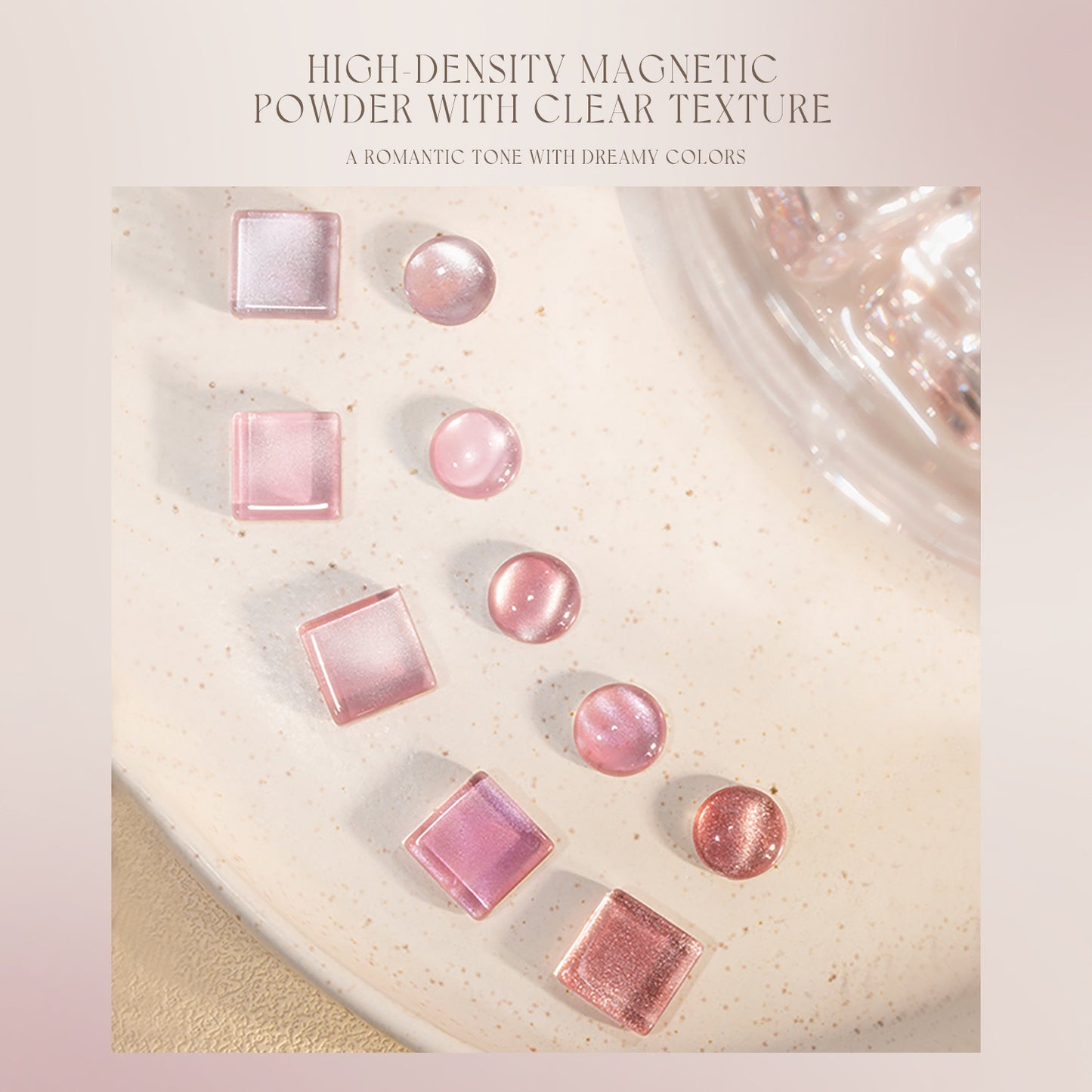 Gulauri Pink Cat Eye Collection | 5-Piece Magnetic Gel Gift Set