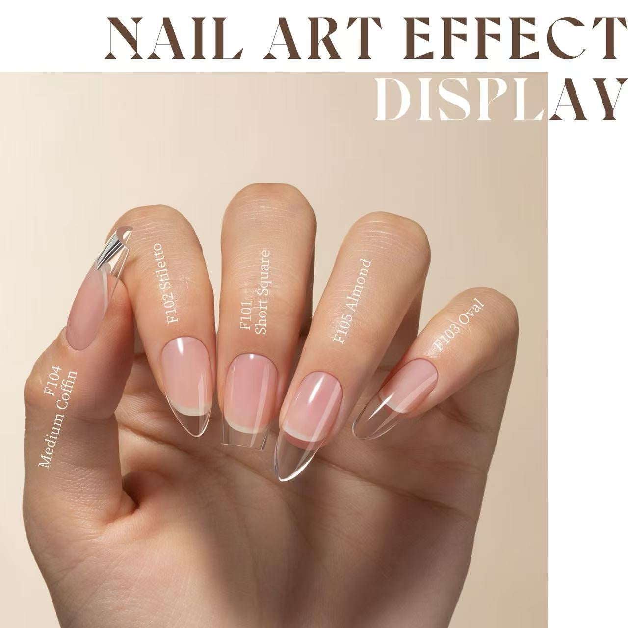 Gulauri Soft Gel Tip Extension - Oval