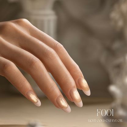 Gulauri Light Gold Cats Eye Gel 3 pack