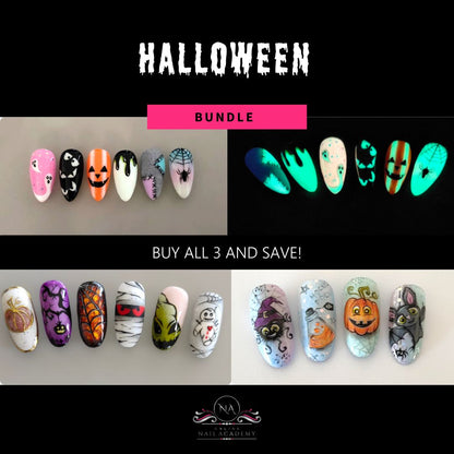 Halloween Nail Art Courses Bundle
