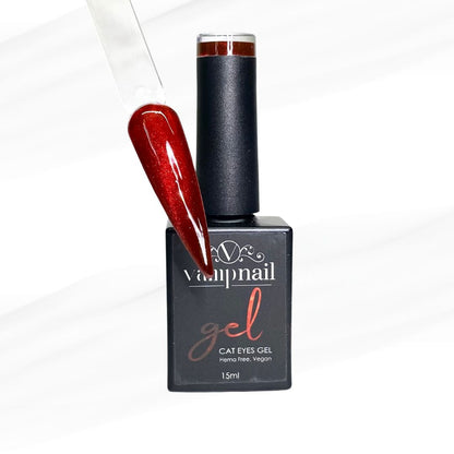 Vamp Xmas Gel CE09 - Ruby Eclipse Cats Eye