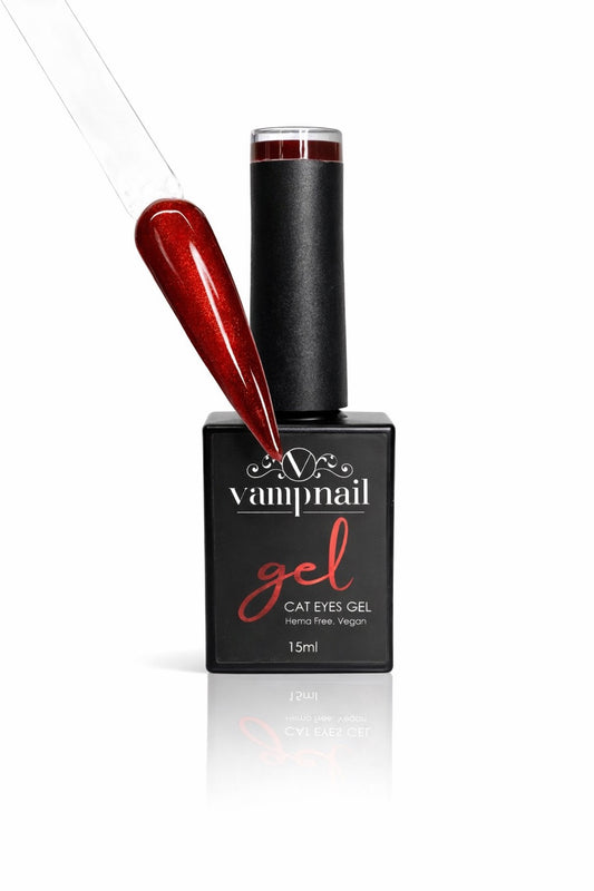 Vamp Xmas Gel CE09 - Ruby Eclipse Cats Eye