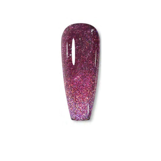 Cat's Eye Holographic - Sparkling Bordeaux VHCE01