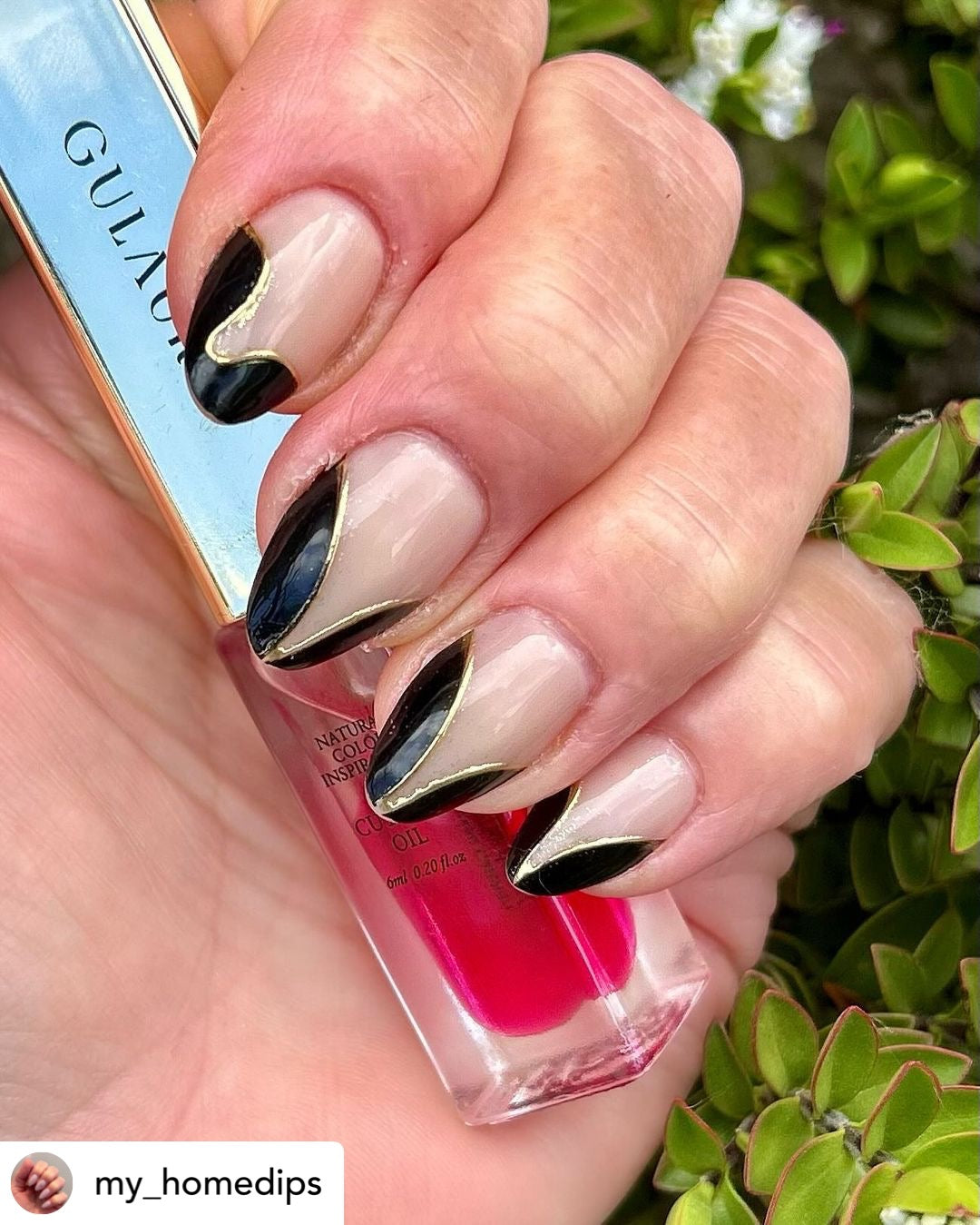 Black Dior - Press On Gel Nails