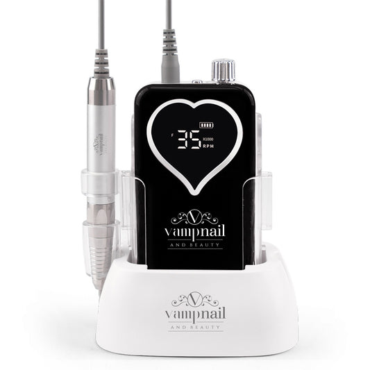 Professional 85W Brushless Portable E-File 35,000RPM - Black