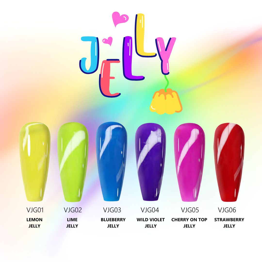 Crystal Jelly Collection 6pk