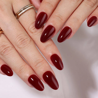 Merlot - Press on Gel Nails