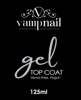 Vamp Gel Top Coat - 125ml Refill