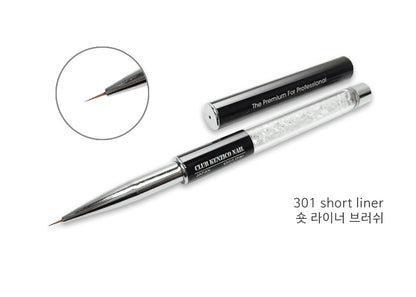 Kenzico Crystal Brush - 301 Short Liner Brush